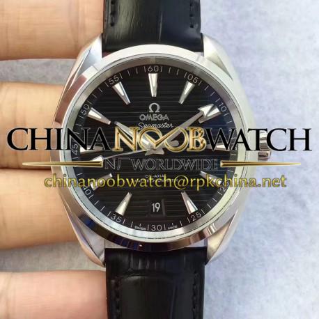 Replica Omega Seamaster Aqua Terra 150M Master Co-Axial Baselworld 2017 XF Stainless Steel Black Dial Swiss 8900