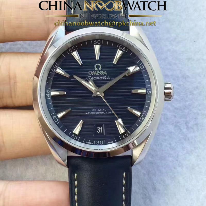 Replica Omega Seamaster Aqua Terra 150M Master Co-Axial Baselworld 2017 XF Stainless Steel Blue Dial Swiss 8900