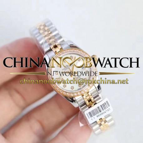 Replica Rolex Lady Datejust 28 279383RBR 28MM N Stainless Steel & Yellow Gold Mother Of Pearl Dial Swiss 2671