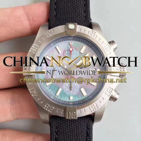 Replica Breitling Avenger Bandit E1338310/M534/253S/E20DSA.2 GF Titanium Mother Of Pearl Dial Swiss 7750