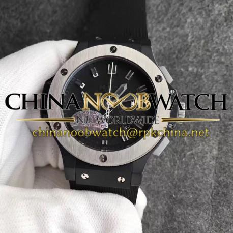 Replica Hublot Big Bang Evolution Ceramic Ice Bang 301.CK.1140.RX HBB V6 Ceramic Black Dial Swiss HUB4100