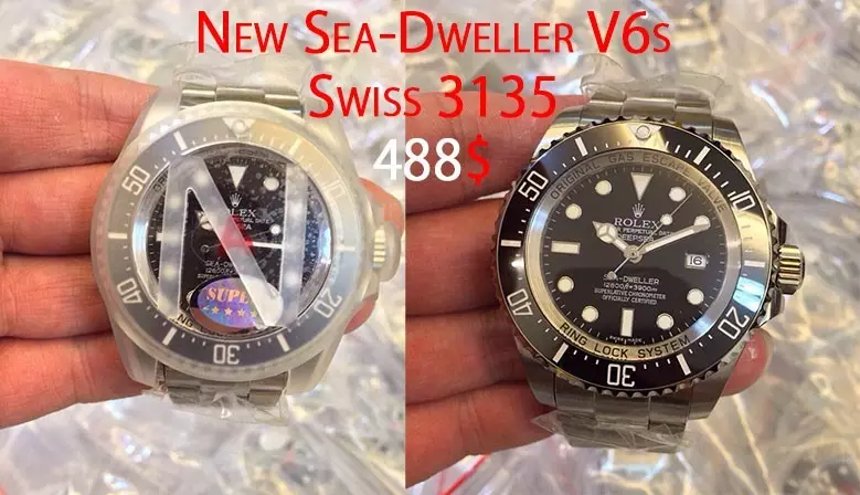 Rolex Sea-Dweller V6s 3135